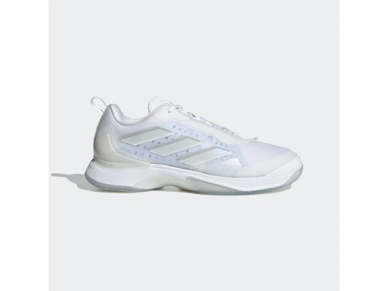 Adidas Adidas Avacourt White/Silver Women's Shoe 4 Adidas Adidas Avacourt White/Silver Women's Shoe - Image 2