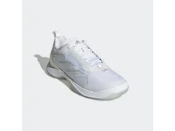 Adidas Adidas Avacourt White/Silver Women's Shoe 12 Adidas Adidas Avacourt White/Silver Women's Shoe -Pickleball Equip Store adidas adidas avacourt white silver womens shoe 4