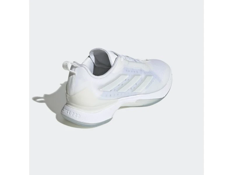 Adidas Adidas Avacourt White/Silver Women's Shoe 8 Adidas Adidas Avacourt White/Silver Women's Shoe - Image 6
