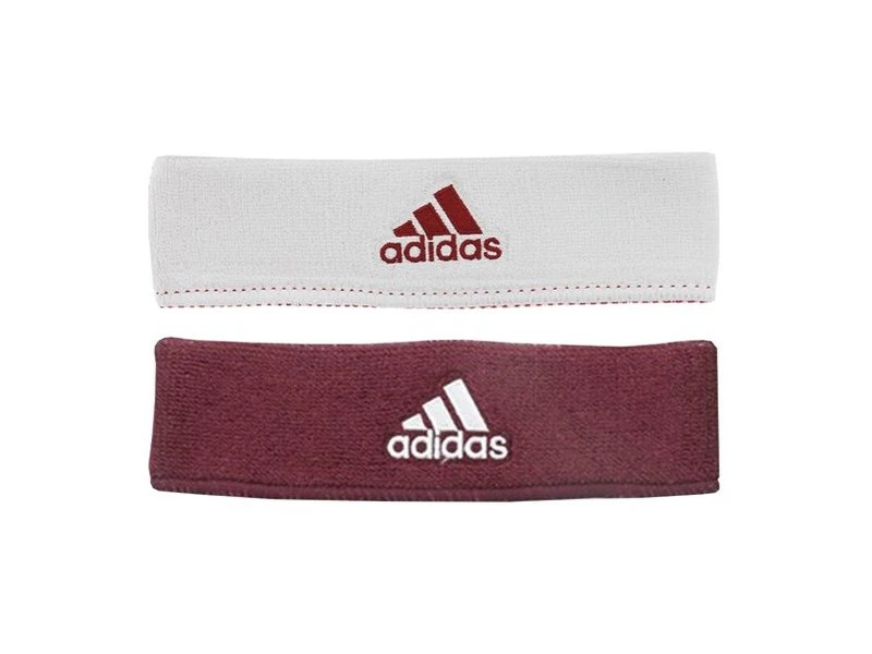 Adidas Adidas Climalite Interval Headband Reversible Maroon/White 3 Adidas Adidas Climalite Interval Headband Reversible Maroon/White