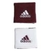 Adidas Adidas Interval Reversible Wristband Maroon/White 1 Adidas Adidas Interval Reversible Wristband Maroon/White -Pickleball Equip Store adidas adidas interval reversible wristband maroon