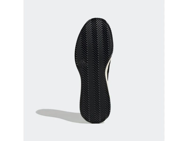 Adidas Adizero Ubersonic 4 Clay Black/Green 5 Adidas Adizero Ubersonic 4 Clay Black/Green - Image 3