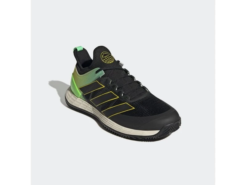Adidas Adizero Ubersonic 4 Clay Black/Green 6 Adidas Adizero Ubersonic 4 Clay Black/Green - Image 4