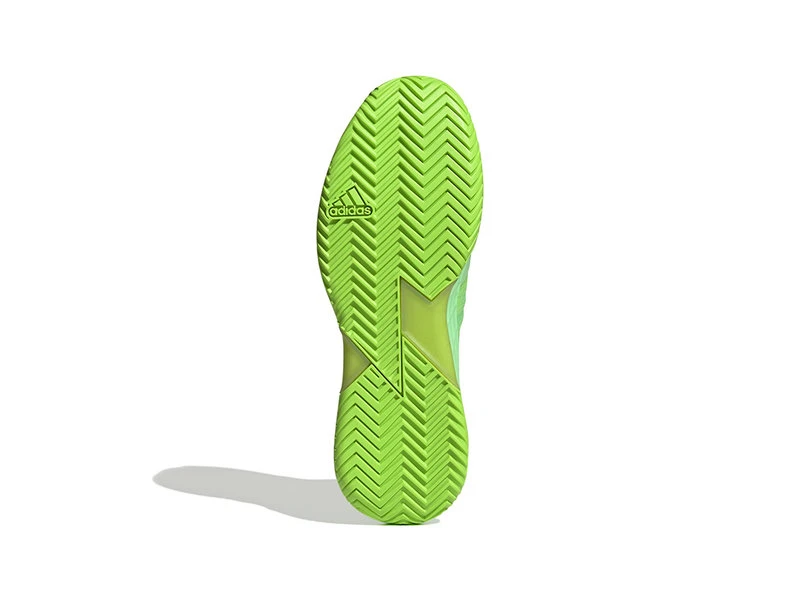 Adidas Adizero Ubersonic 4 HEAT Green Men's Shoe 4 Adidas Adizero Ubersonic 4 HEAT Green Men's Shoe - Image 2
