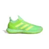 Adidas Adizero Ubersonic 4 HEAT Green Men's Shoe -Pickleball Equip Store adidas adizero ubersonic 4 heat green mens shoe