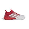 Adidas Adizero Ubersonic 4 HEAT Red/White Men's Shoe 2 Adidas Adizero Ubersonic 4 HEAT Red/White Men's Shoe -Pickleball Equip Store adidas adizero ubersonic 4 heat red white mens sho