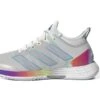 Adidas Adizero Ubersonic 4 White/Multi Women's Shoe 1 Adidas Adizero Ubersonic 4 White/Multi Women's Shoe -Pickleball Equip Store adidas adizero ubersonic 4 white multi womens shoe