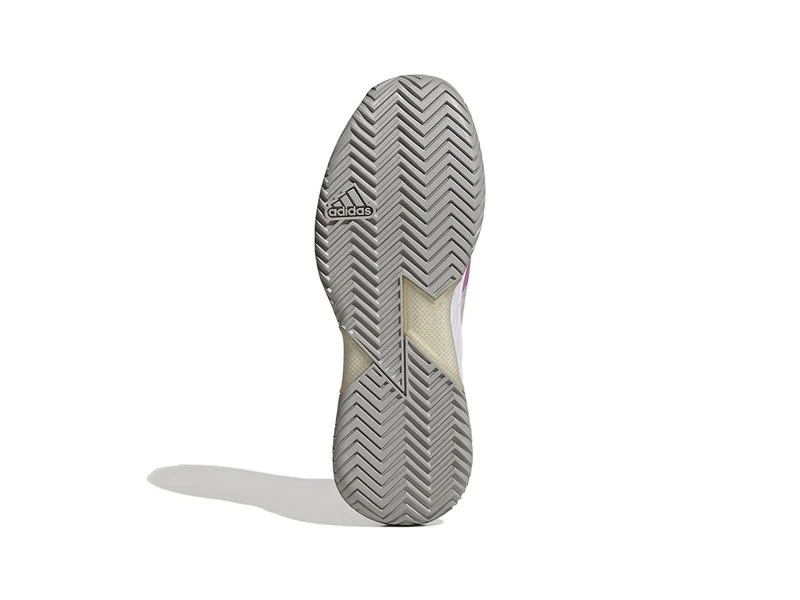 Adidas Adizero Ubersonic 4 White/Purple/Orange Women's Shoe 4 Adidas Adizero Ubersonic 4 White/Purple/Orange Women's Shoe - Image 2