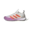 Adidas Adizero Ubersonic 4 White/Purple/Orange Women's Shoe