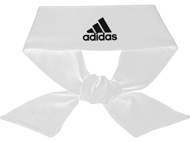 Adidas Alphaskin Tie Headband White 3 Adidas Alphaskin Tie Headband White