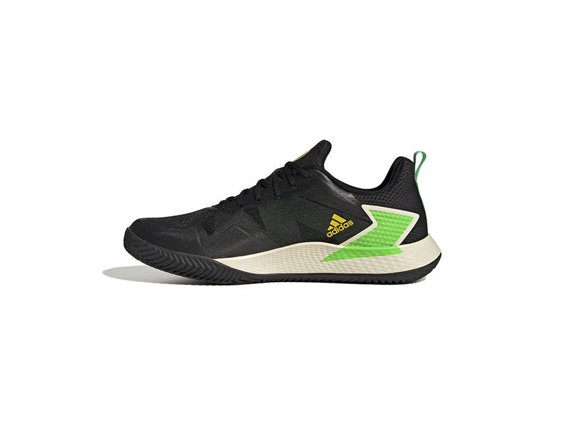 Adidas Defiant Speed Clay Black/Green/Yellow Men's Shoes 4 Adidas Defiant Speed Clay Black/Green/Yellow Men's Shoes - Image 2