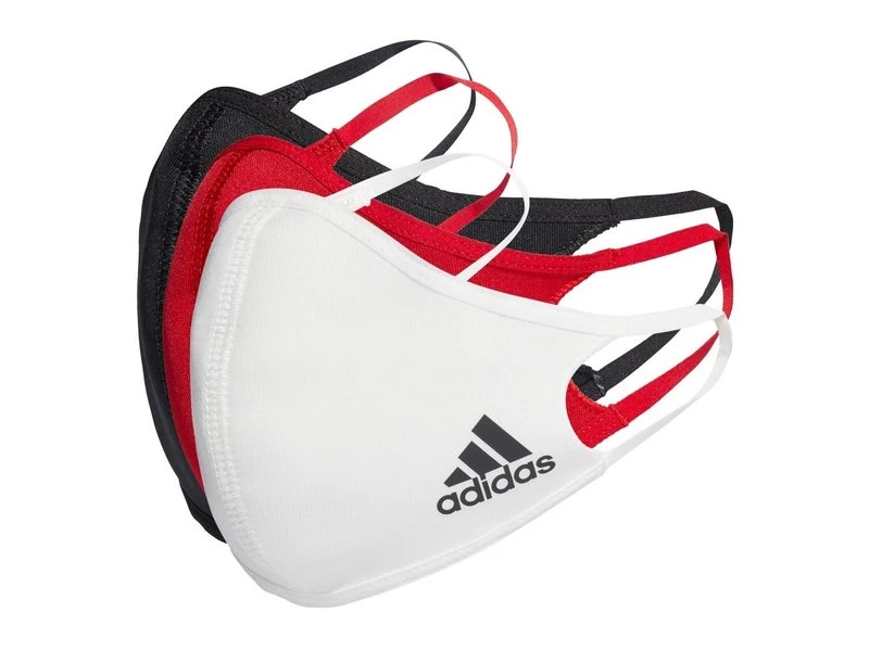 Adidas Face CVR Masks Med/LG 3 Pack Multi Color 3 Adidas Face CVR Masks Med/LG 3 Pack Multi Color