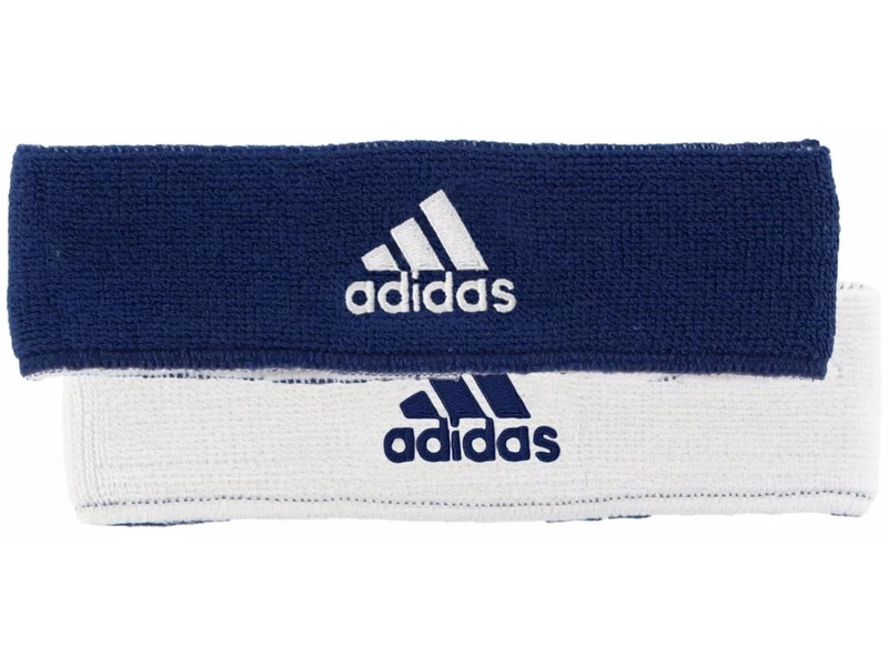 Adidas Interval Headband Reversible Navy/White 3 Adidas Interval Headband Reversible Navy/White