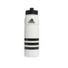 Adidas Stadium 750 Water Bottle White/Black -Pickleball Equip Store adidas stadium 750 water bottle white black