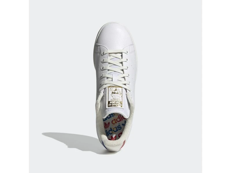 Adidas Stan Smith Cloud White/Blue/Scarlet 4 Adidas Stan Smith Cloud White/Blue/Scarlet - Image 2