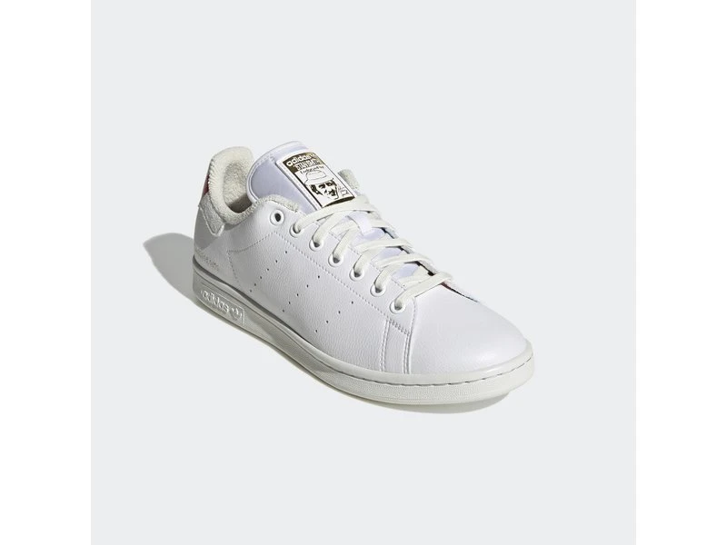 Adidas Stan Smith Cloud White/Blue/Scarlet 6 Adidas Stan Smith Cloud White/Blue/Scarlet - Image 4
