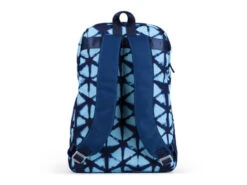 Ame & Lulu Blue Shibori Drop Shot Pickleball Backpack 8 Ame & Lulu Blue Shibori Drop Shot Pickleball Backpack -Pickleball Equip Store ame lulu blue shibori drop shot pickleball backpac 2