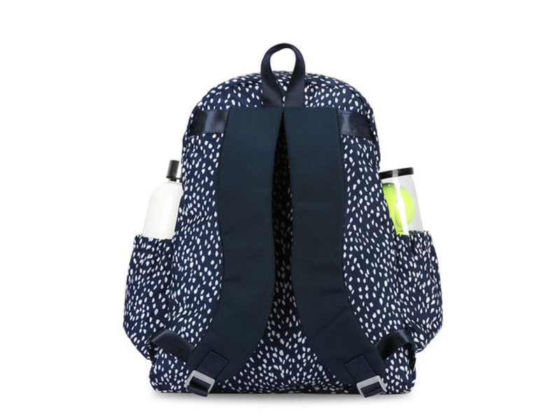 Ame & Lulu Navy Antelope Game On Tennis Backpack 4 Ame & Lulu Navy Antelope Game On Tennis Backpack - Image 2