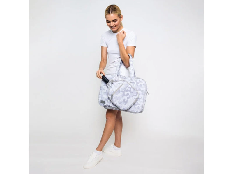 Ame & Lulu Pickleball Tote Grey Camo 6 Ame & Lulu Pickleball Tote Grey Camo - Image 4