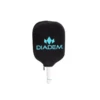 Diadem Diadem Paddle Cover- Black 2 Diadem Diadem Paddle Cover- Black -Pickleball Equip Store diadem diadem paddle cover black