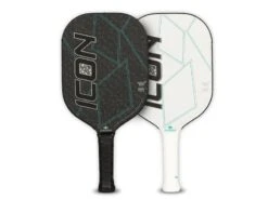 Diadem Icon MidWeight Pickleball Paddle White -Pickleball Equip Store diadem icon midweight pickleball paddle white 2