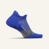 Feetures Elite Light Cushion No Show Tab Socks Boost Blue M -Pickleball Equip Store feetures elite light cushion no show tab socks boo
