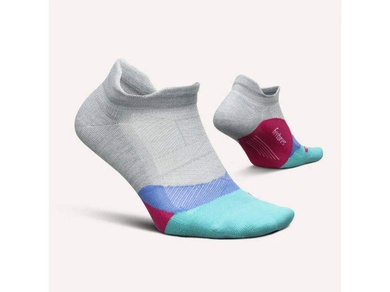 Feetures Elite Light Cushion No Show Tab Socks Go Gray M 4 Feetures Elite Light Cushion No Show Tab Socks Go Gray M - Image 2