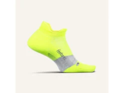 Feetures Elite Max Cushion No Show Tab Socks Lightning M