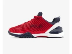 Fila Speedserve Men's Tennis Shoe White/Red/Navy 9 Fila Speedserve Men's Tennis Shoe White/Red/Navy -Pickleball Equip Store fila speedserve mens tennis shoe white red navy 1