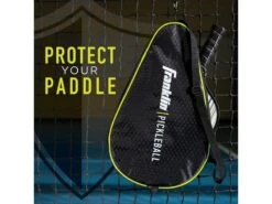 Franklin Protective Paddle Bag Blk/Grn -Pickleball Equip Store franklin protective paddle bag blk grn 2