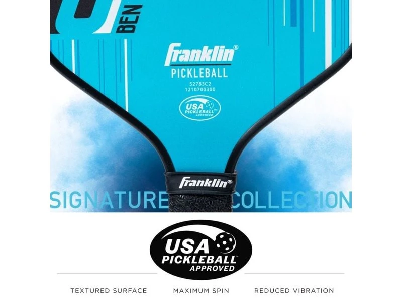 Franklin Signature Pro 13 Mm Pickleball Paddle Blue 4 Franklin Signature Pro 13 Mm Pickleball Paddle Blue - Image 2