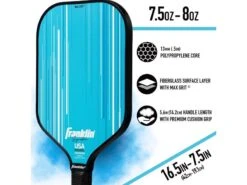 Franklin Signature Pro 13 Mm Pickleball Paddle Blue 11 Franklin Signature Pro 13 Mm Pickleball Paddle Blue -Pickleball Equip Store franklin signature pro 13 mm pickleball paddle blu 3