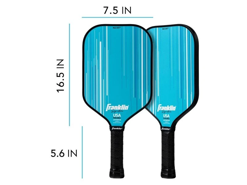 Franklin Signature Pro 13 Mm Pickleball Paddle Blue 7 Franklin Signature Pro 13 Mm Pickleball Paddle Blue - Image 5