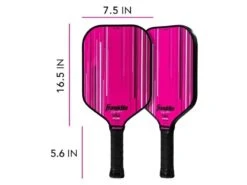 Franklin Signature Pro 13 Mm Pickleball Paddle Pink -Pickleball Equip Store franklin signature pro 13 mm pickleball paddle pin 1