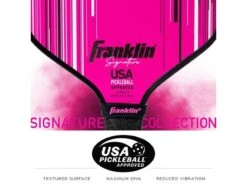 Franklin Signature Pro 13 Mm Pickleball Paddle Pink -Pickleball Equip Store franklin signature pro 13 mm pickleball paddle pin 3