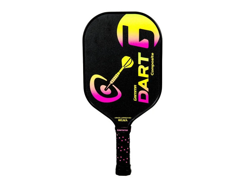 Gamma Dart Pickleball Paddle (Black Ombre) 3 Gamma Dart Pickleball Paddle (Black Ombre)