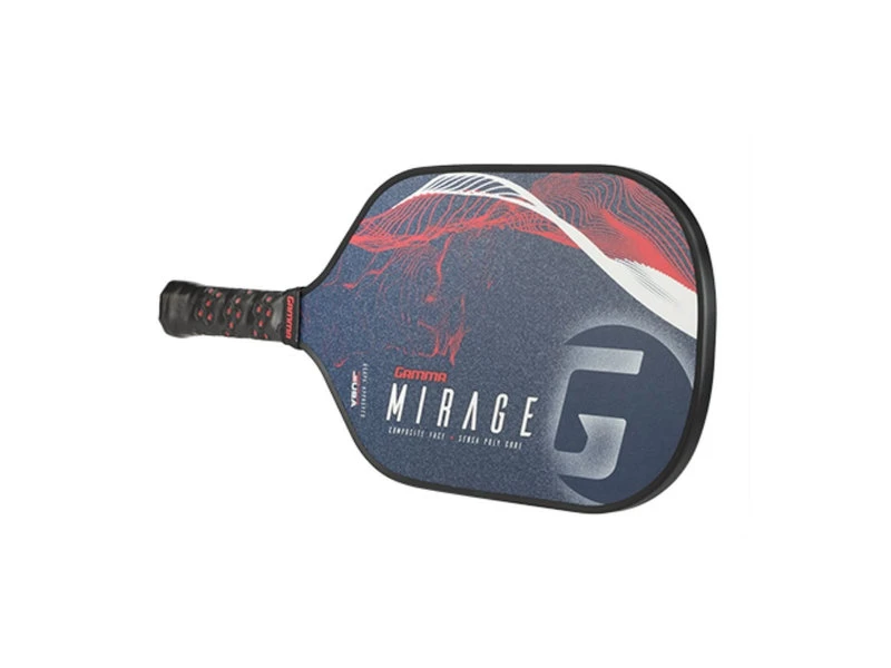 Gamma Mirage Pickleball Paddle Red/White/Blue 3 Gamma Mirage Pickleball Paddle Red/White/Blue - Image 2