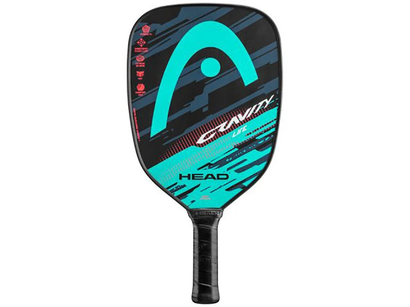 Head Gravity Lite Pickle Ball Paddle Teal/Lava 4 Head Gravity Lite Pickle Ball Paddle Teal/Lava - Image 2