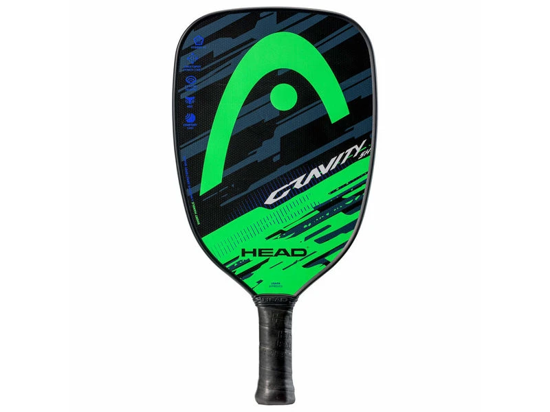 Head Gravity SH Pickle Ball Paddle Blue/Green 3 Head Gravity SH Pickle Ball Paddle Blue/Green