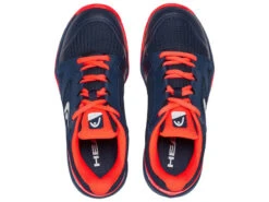 Head Juniors Sprint 2.5 Dark Blue/Neon Red Tennis Shoes 8 Head Juniors Sprint 2.5 Dark Blue/Neon Red Tennis Shoes -Pickleball Equip Store head juniors sprint 25 dark blue neon red tennis s 2