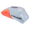 Head Radical 6R Combi Bag Grey/Orange 2 Head Radical 6R Combi Bag Grey/Orange -Pickleball Equip Store head radical 6r combi bag grey orange