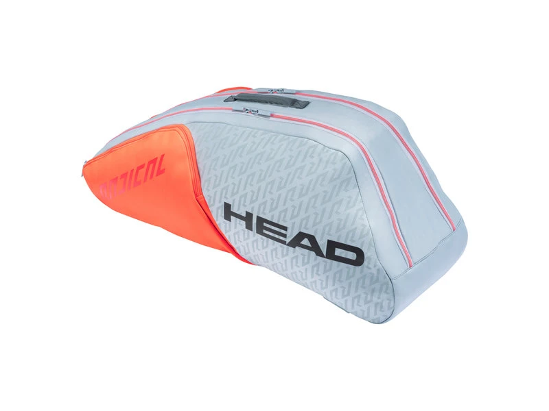 Head Radical 6R Combi Bag Grey/Orange 3 Head Radical 6R Combi Bag Grey/Orange