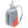 Head Rebel Radical Backpack Grey/Orange -Pickleball Equip Store head rebel radical backpack grey orange