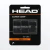 Head Super Comp Overgrip Black 2 Head Super Comp Overgrip Black -Pickleball Equip Store head super comp overgrip black