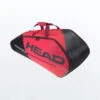 Head Tour Team 6R Bag Black/Red 1 Head Tour Team 6R Bag Black/Red -Pickleball Equip Store head tour team 6r bag black red
