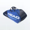 Head Tour Team 6R Bag Blue/Black 1 Head Tour Team 6R Bag Blue/Black -Pickleball Equip Store head tour team 6r bag blue black