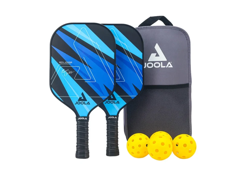 Joola Ben Johns Pickleball Set- Blue Lightning 3 Joola Ben Johns Pickleball Set- Blue Lightning