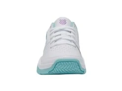 K-Swiss Court Express White/Blue Women's Shoe -Pickleball Equip Store k swiss court express white blue womens shoe 3