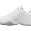 K-Swiss Court Express White/Silver Women's Shoe 2 K-Swiss Court Express White/Silver Women's Shoe -Pickleball Equip Store k swiss court express white silver womens shoe