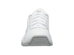 K-Swiss Court Express White/Silver Women's Shoe -Pickleball Equip Store k swiss court express white silver womens shoe 3